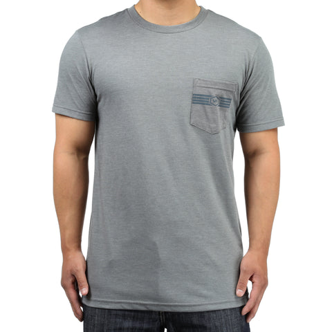 RVCA Hat Patch Tee - Grey Noise