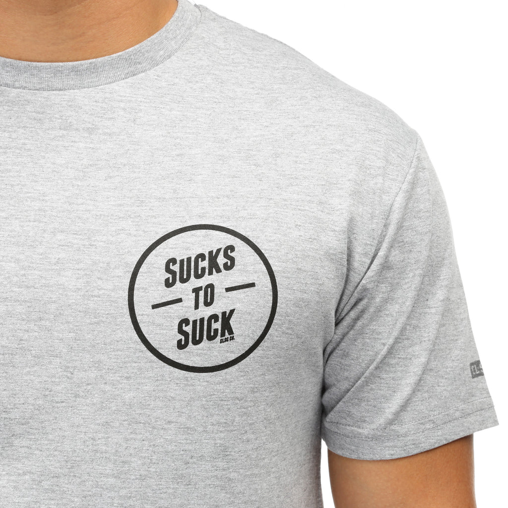 CLSC Sucks To Suck Tee - Heather Grey