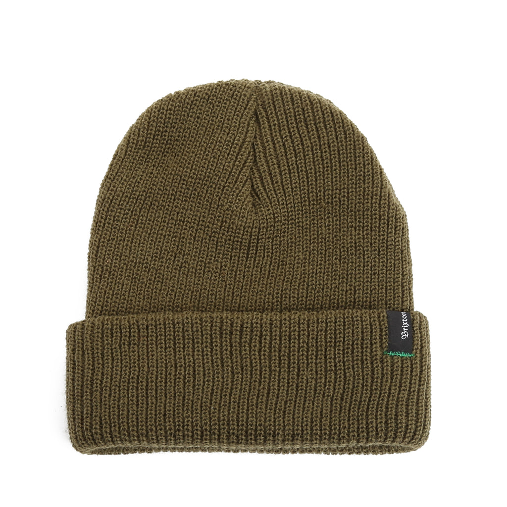 Brixton Heist Beanie - Washed Olive