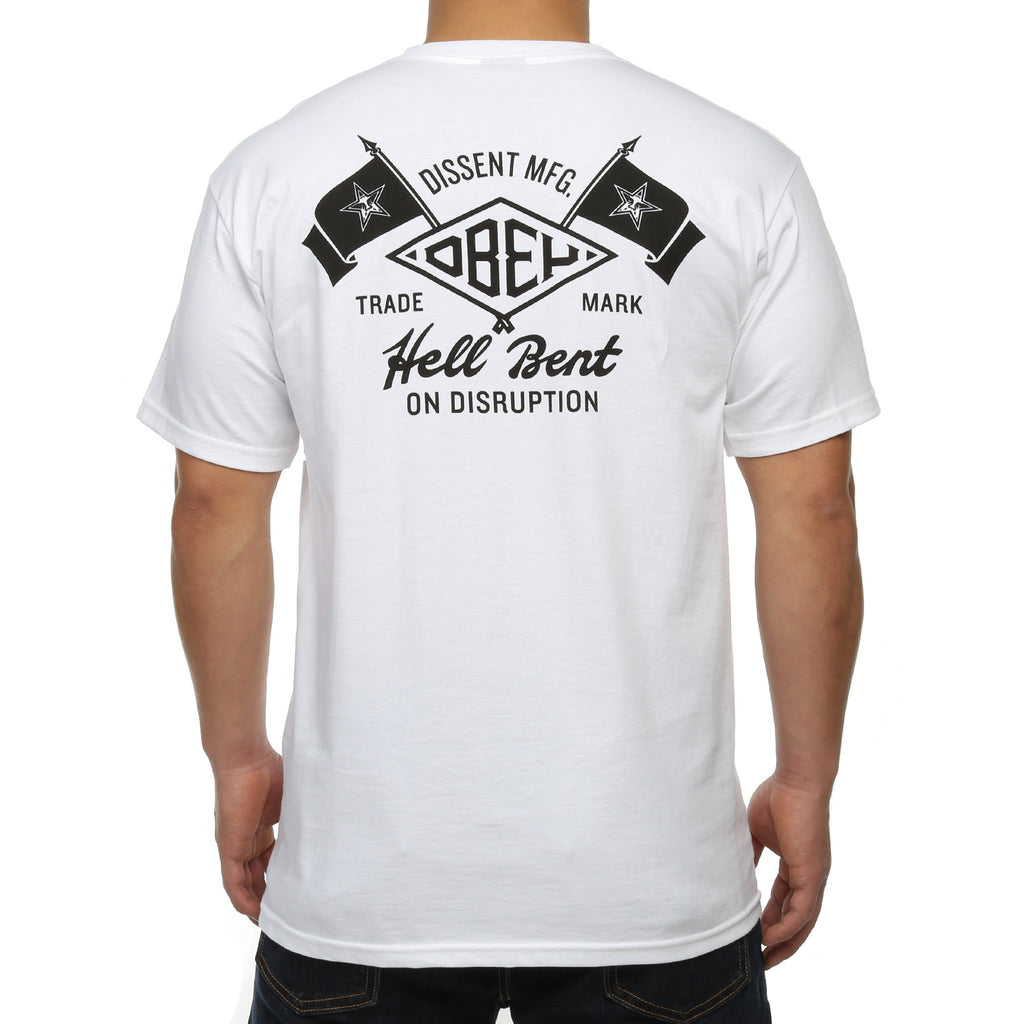 Obey Hell Bent Tee - White