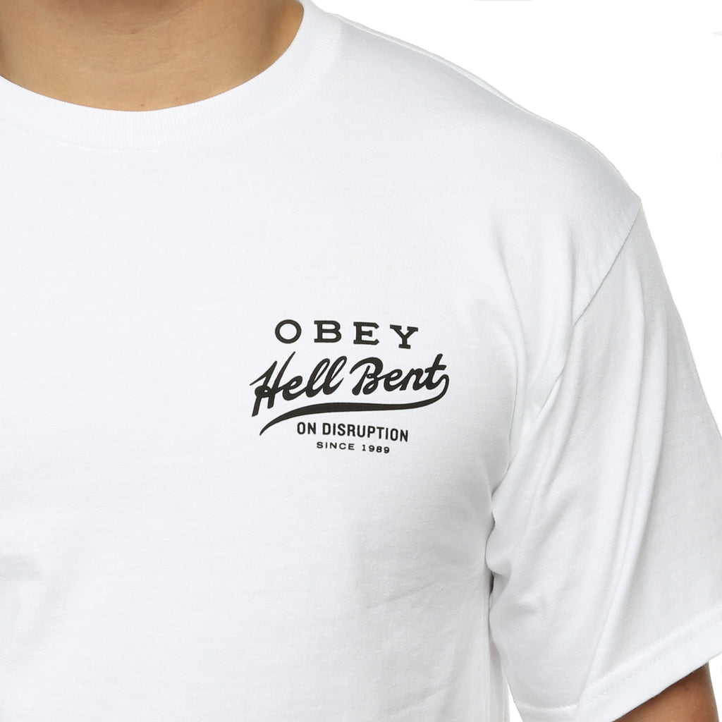 Obey Hell Bent Tee - White