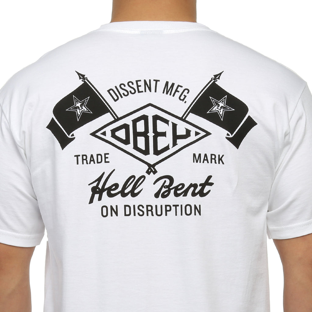 Obey Hell Bent Tee - White