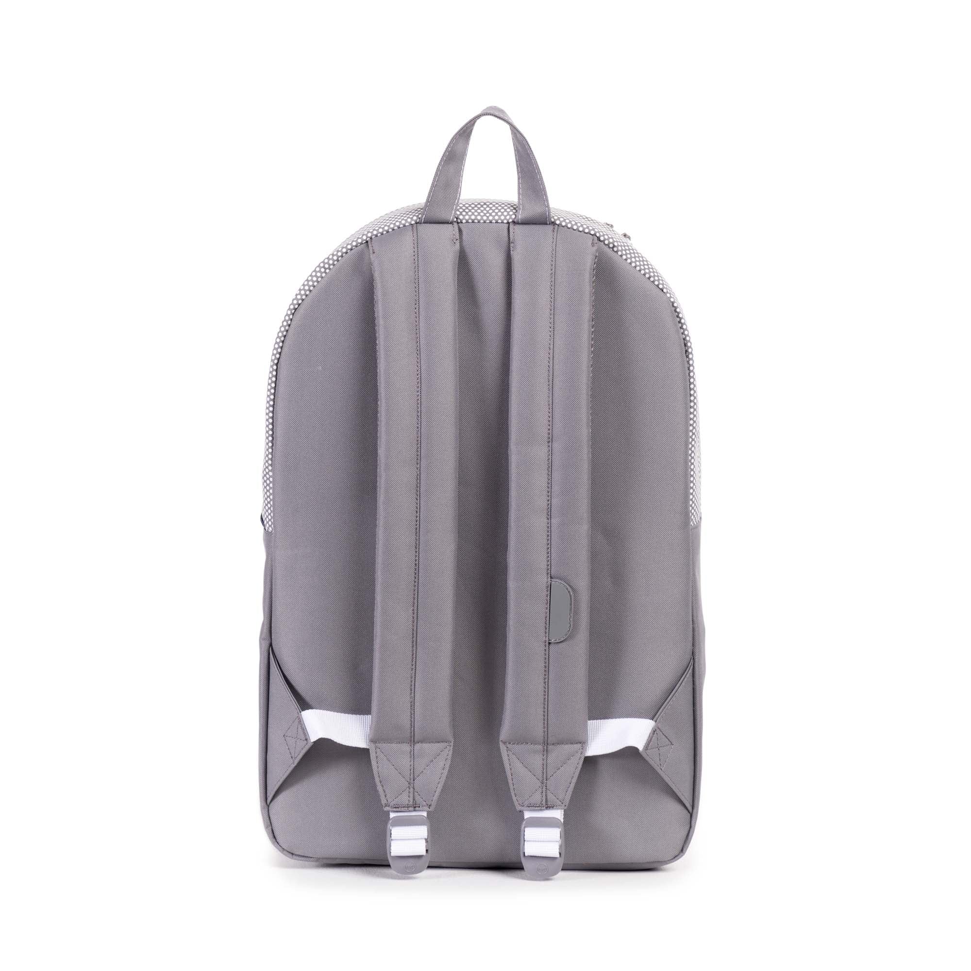 herschel backpack dotted Herschel Heritage Backpack - Grey Polka Dot