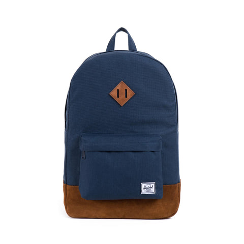 Herschel Heritage Suede Backpack - Navy