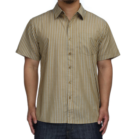 Brixton Hutton S/S Woven - Khaki