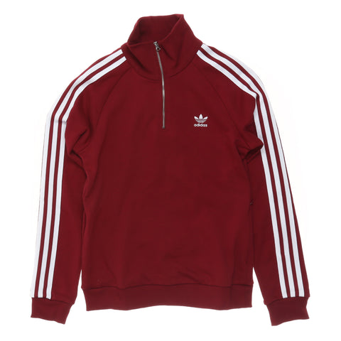Adidas Half Zip Sweat - Colligate Burgundy