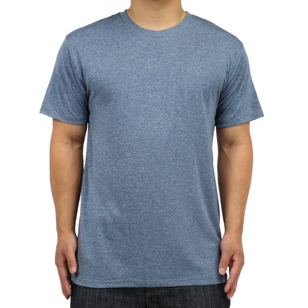 New Star Polyester Crew S/S Tee - Cationic Navy