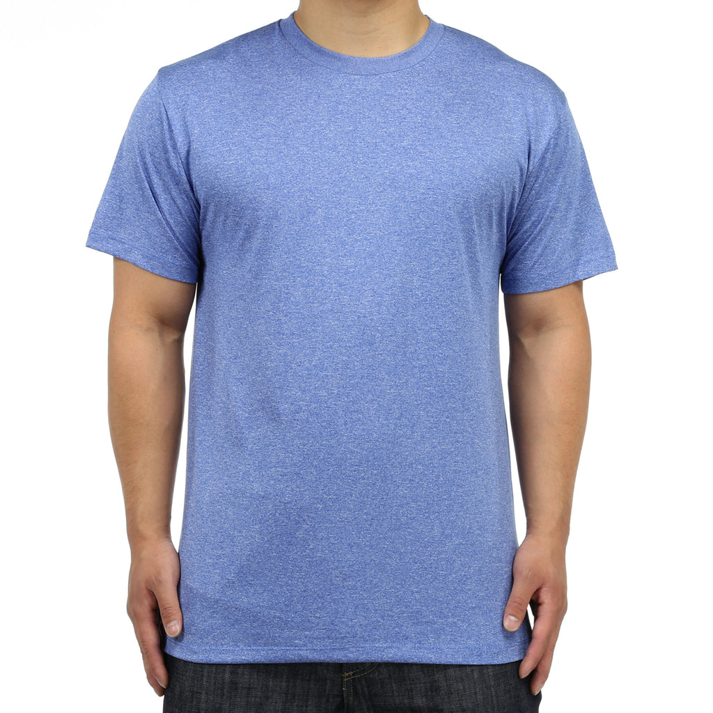 New Star Polyester Crew S/S Tee - Cationic Royal