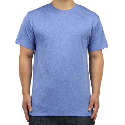 New Star Polyester Crew S/S Tee - Cationic Royal