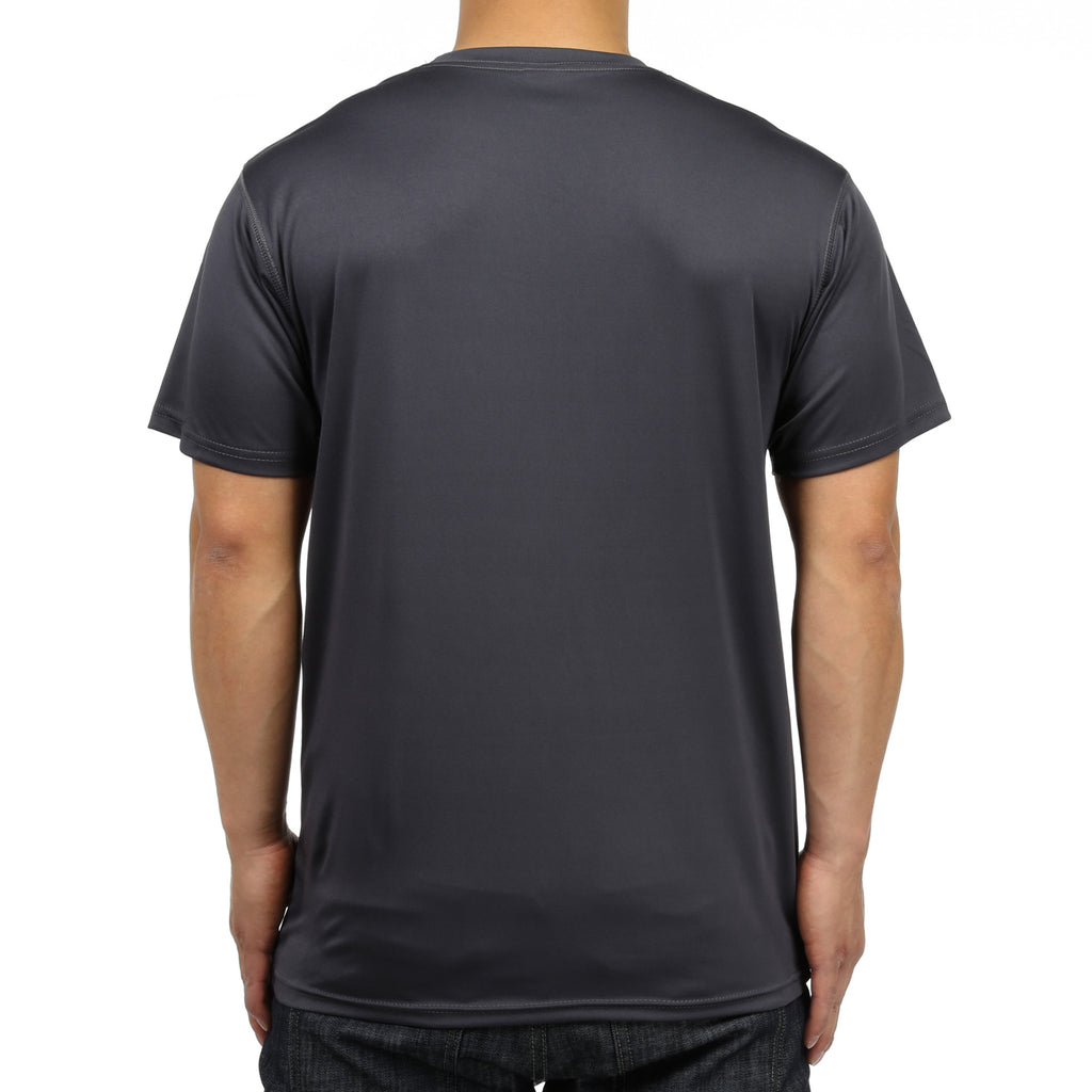 New Star Polyester Crew S/S Tee - Charcoal
