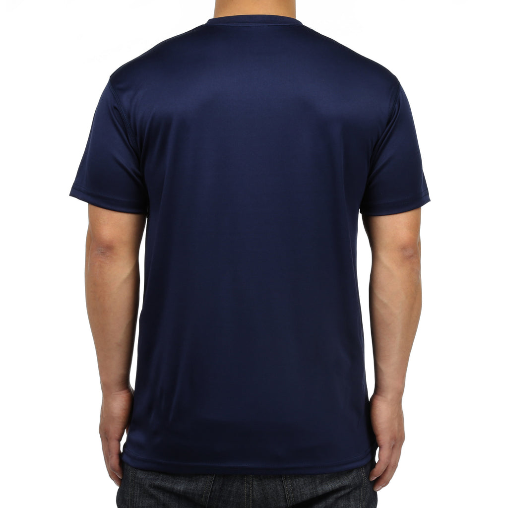 New Star Polyester Crew S/S Tee - Navy