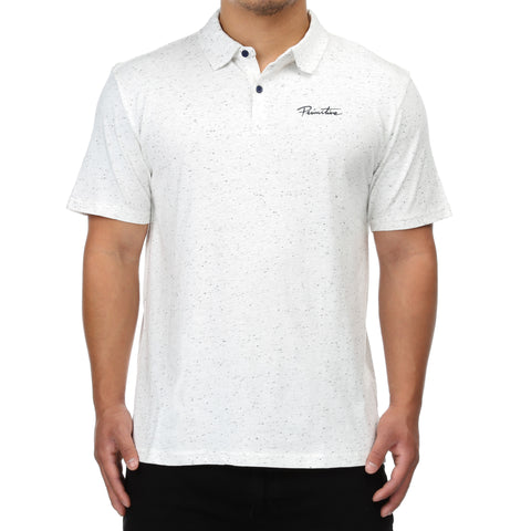 Primitive Textured Polo - Ice Heather Confetti