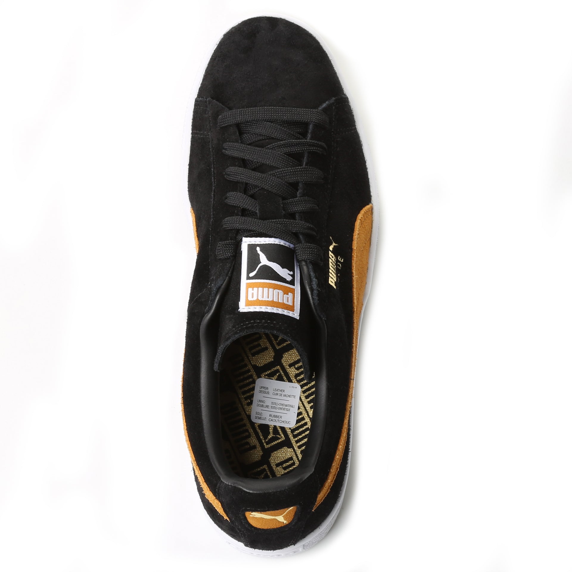 Puma Suede Classic - Black/Inca Gold - New Star