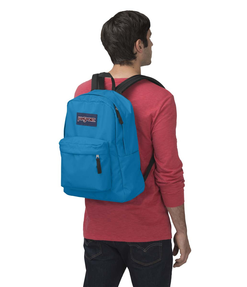 JANSPORT Superbreak Backpack - Blue Crest JANSPORT Superbreak Backpack - Blue Crest