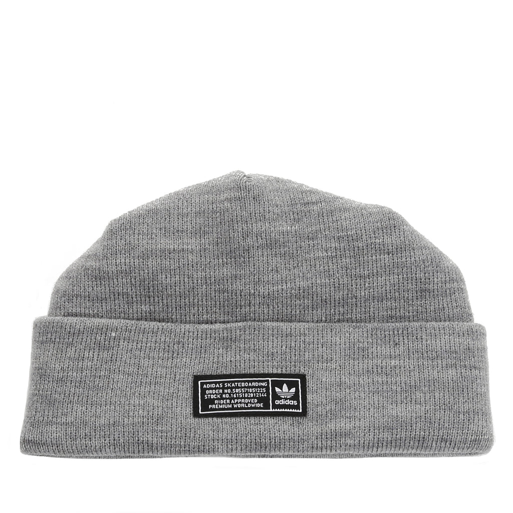 Adidas Skateboarding The Joe Beanie Medium Grey Heather New Star