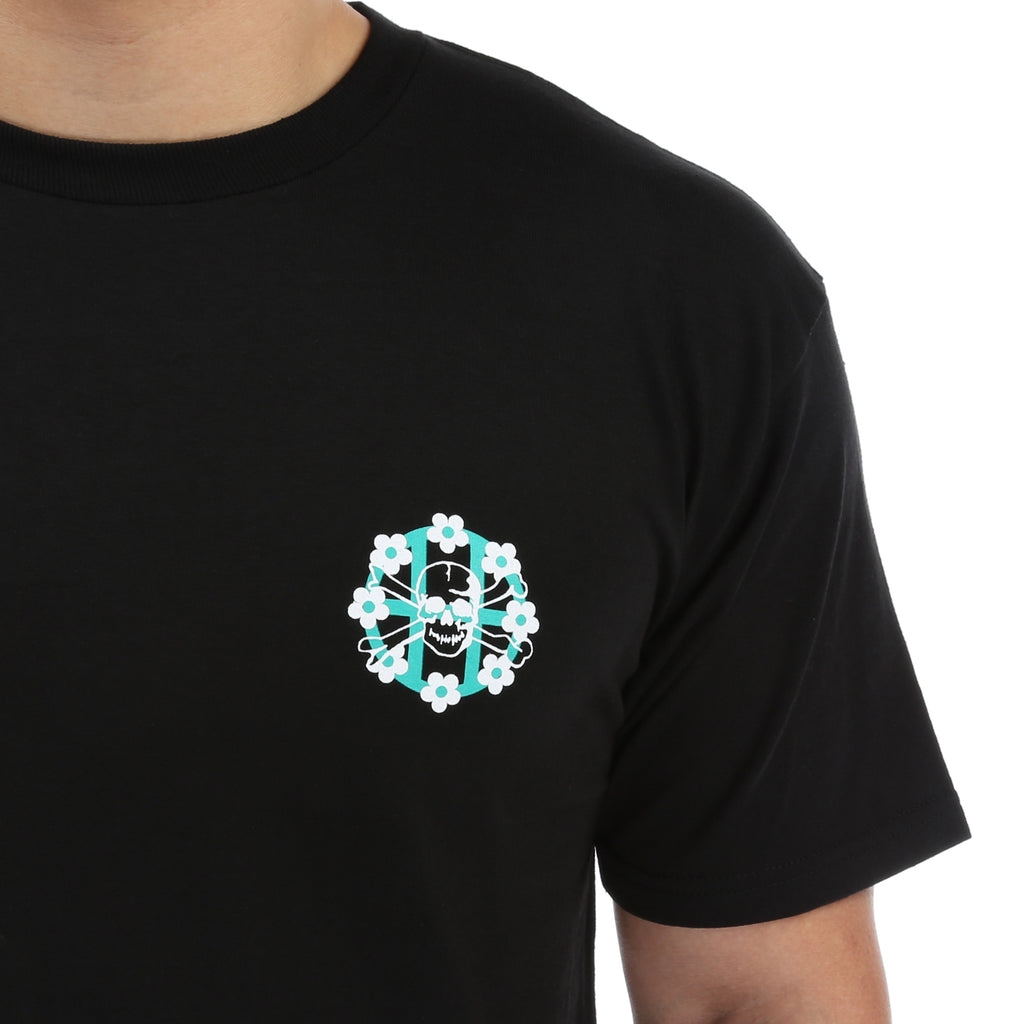 Huf Killer Circle H Tee - Black