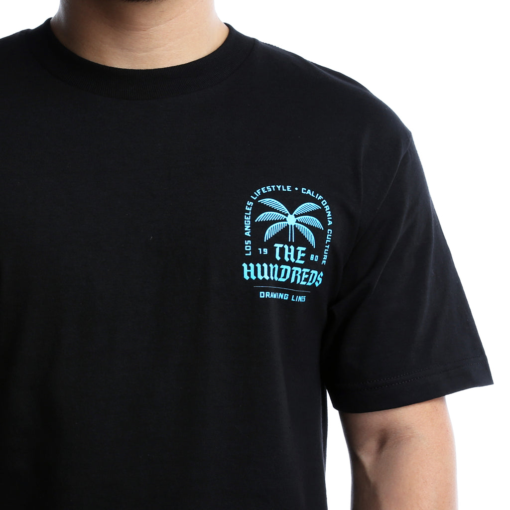The Hundreds LA CA Lifestyle Tee - Black