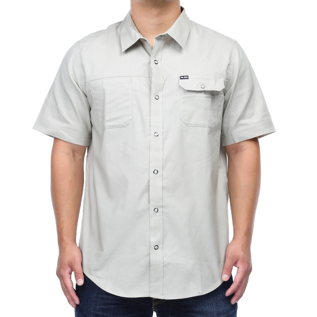 LRG Uptown Top Rankn Woven - London Fog