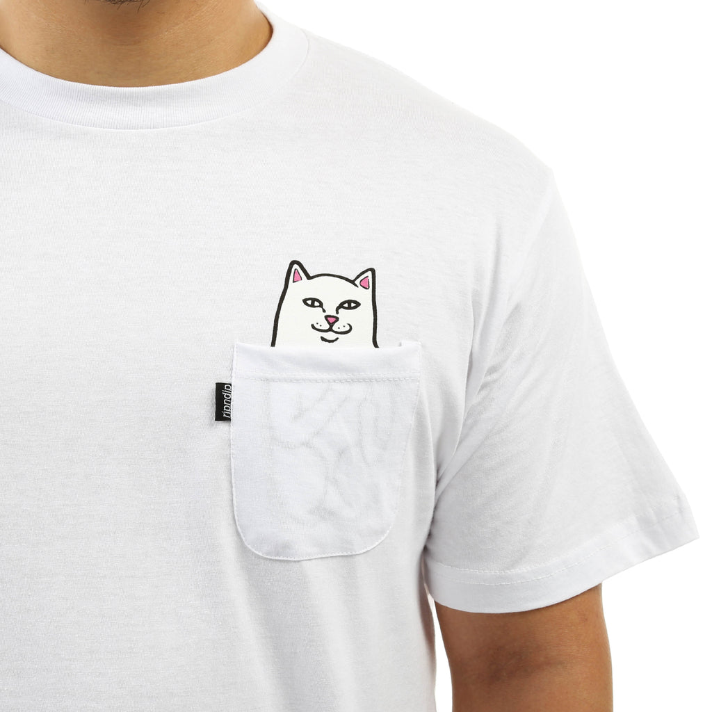 Rip n Dip Lord Nermal Pocket Tee - White