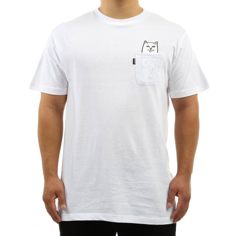 Rip n Dip Lord Nermal Pocket Tee - White