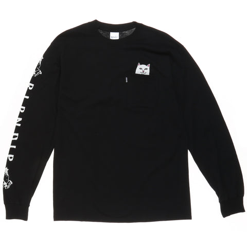 RipNDip Lord Nermal L/S Tee - Black