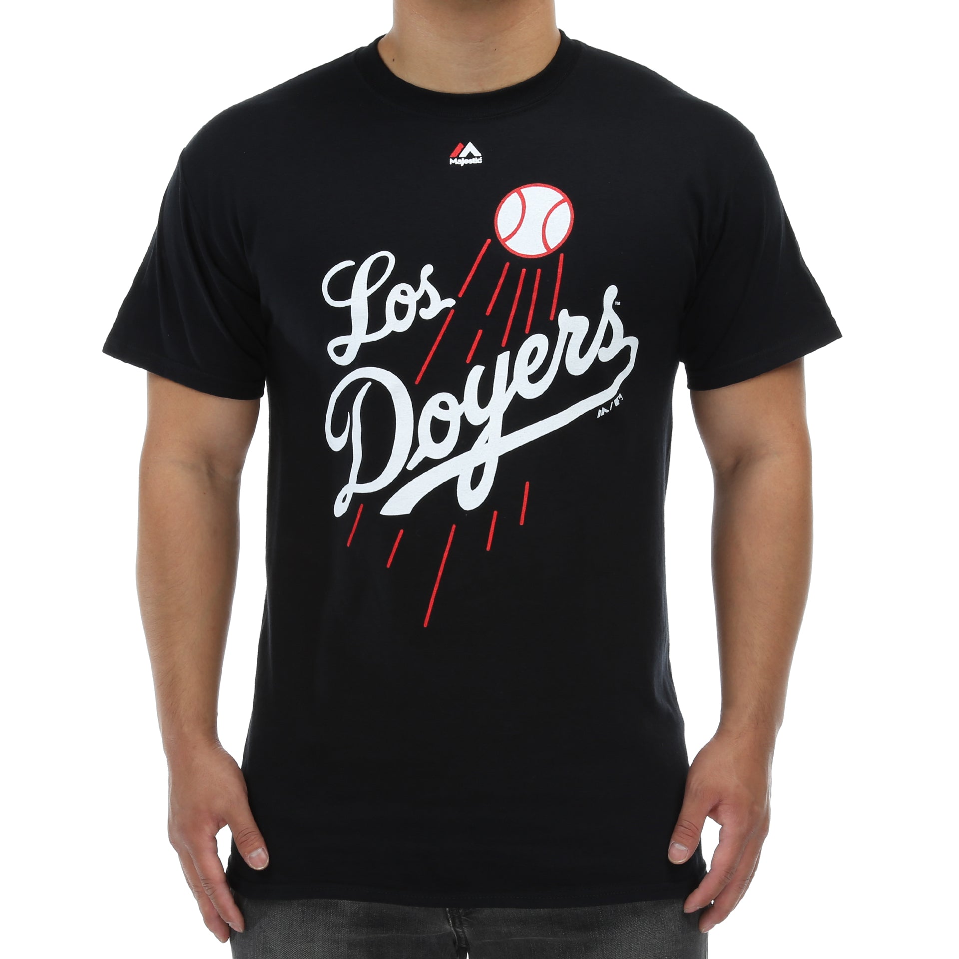 Majestic Los Angeles Dodgers Black Baseball Jersey