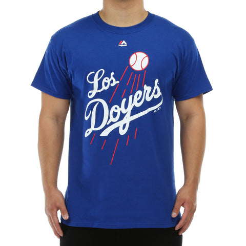 Majestic Dodgers Los Doyers Alternate Tee - Deep Royal