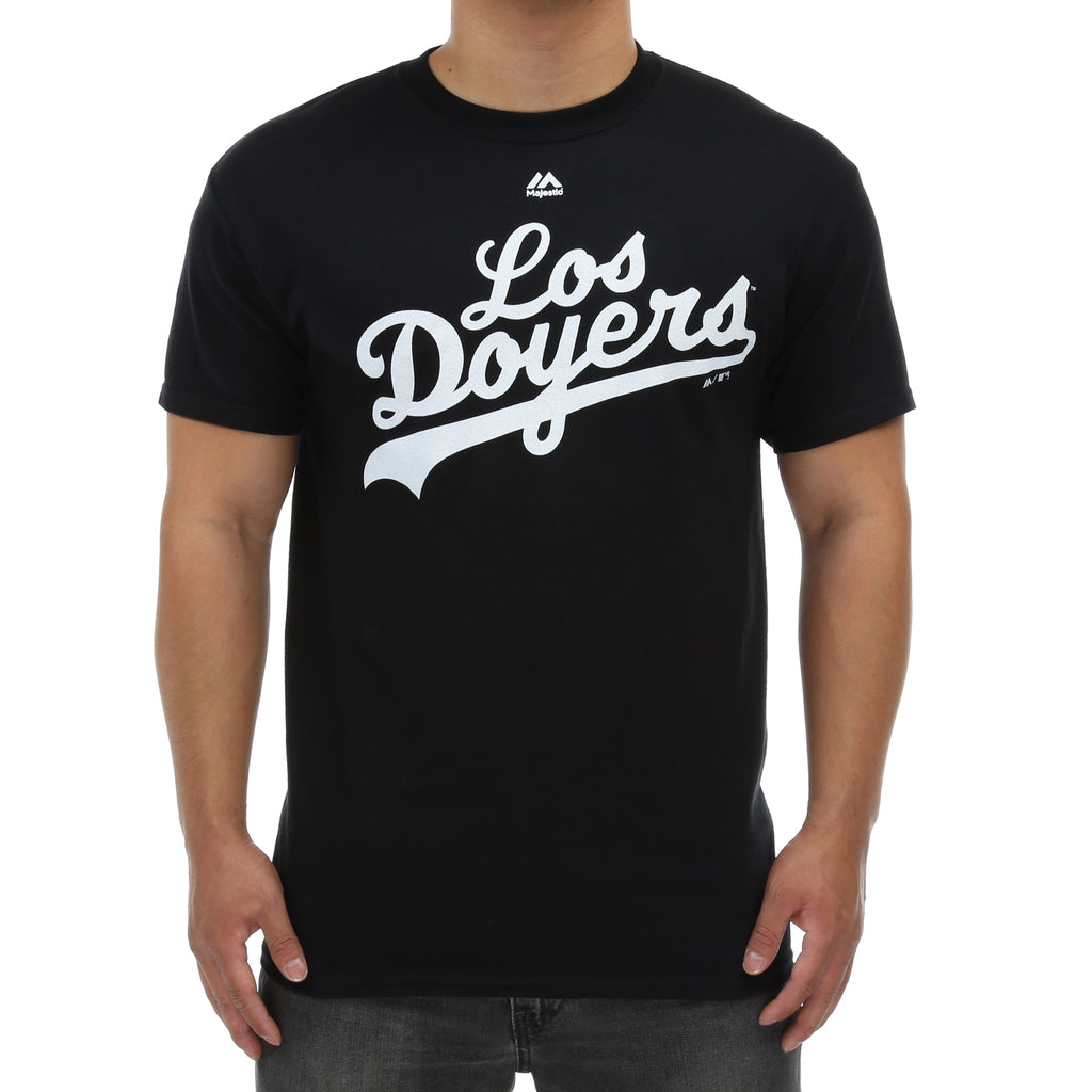 Majestic Dodgers Los Doyers Tee - Black