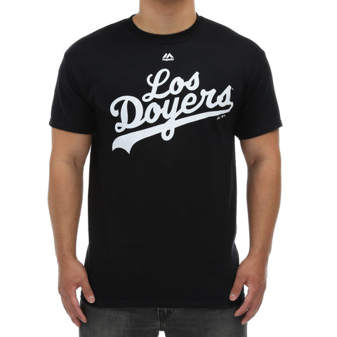 Majestic Dodgers Los Doyers Tee - Black