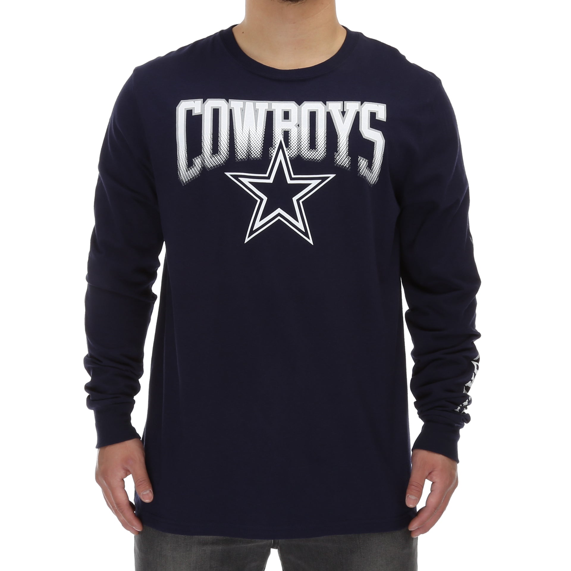 Dallas Cowboys Mack LS T-Shirt - Navy - New Star