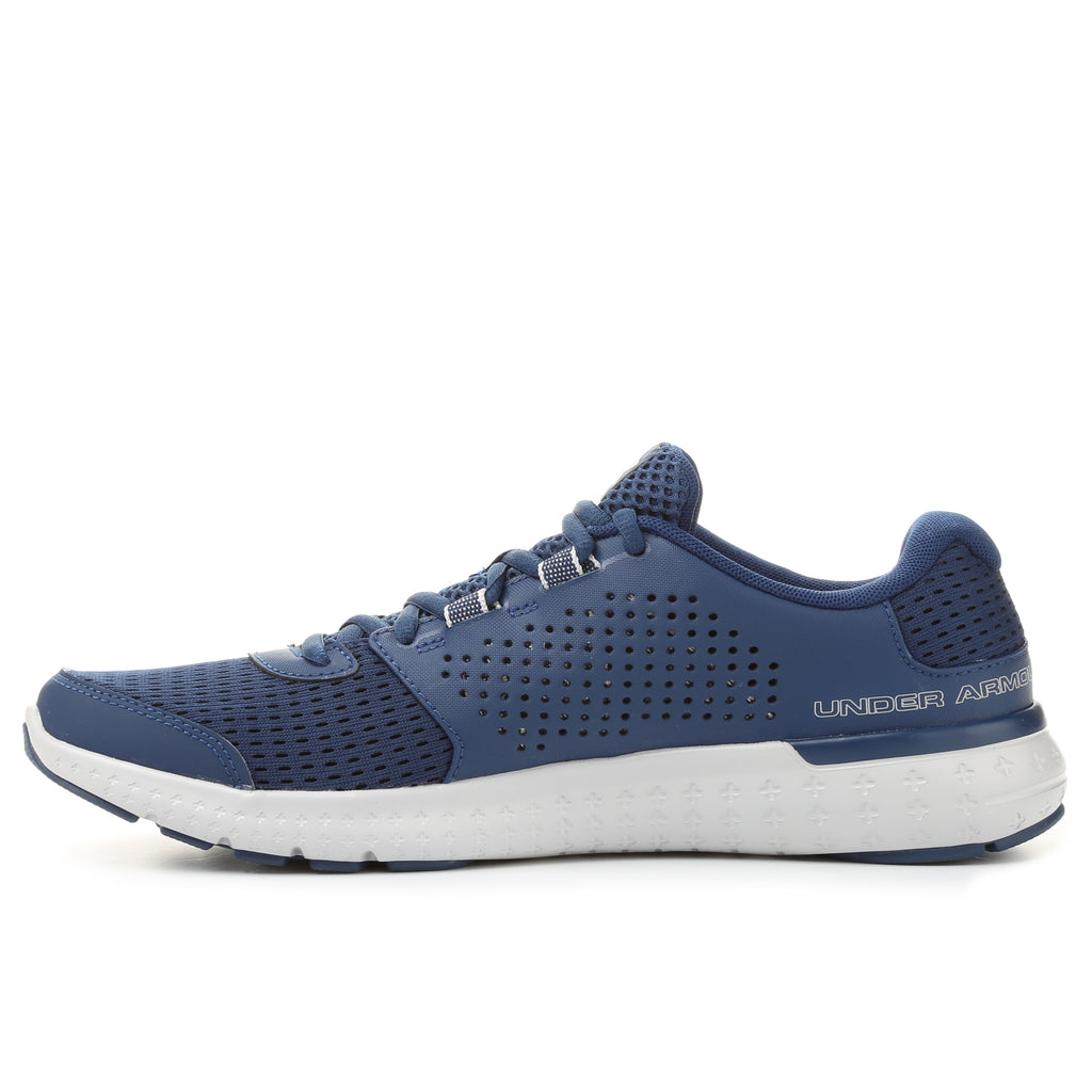 Under Armour Micro G Fuel Running Shoes- Blackout Navy/Glacier Grey/Metallic Silver