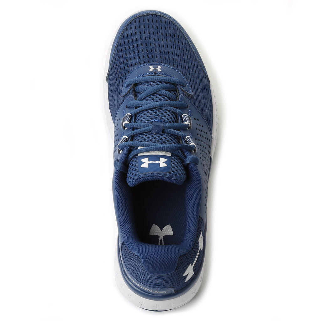 Under Armour Micro G Fuel Running Shoes- Blackout Navy/Glacier Grey/Metallic Silver