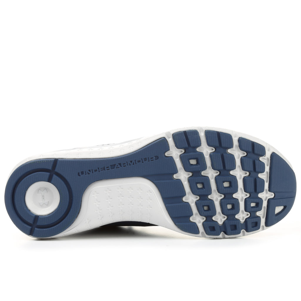 Under Armour Micro G Fuel Running Shoes- Blackout Navy/Glacier Grey/Metallic Silver