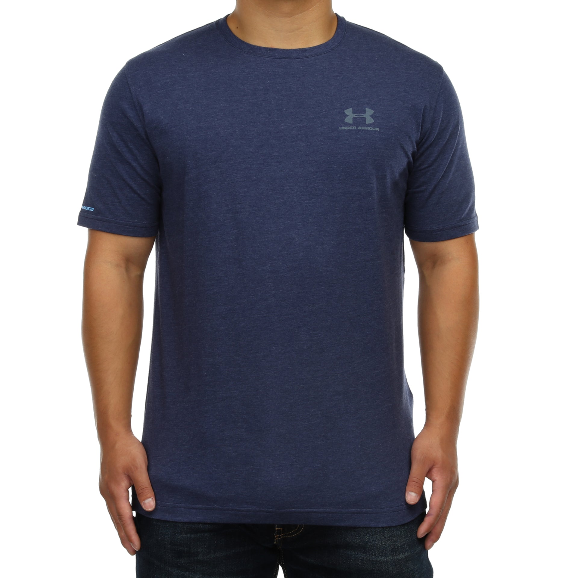 Under Armour Charged Cotton Tee - Midnight Navy - New Star