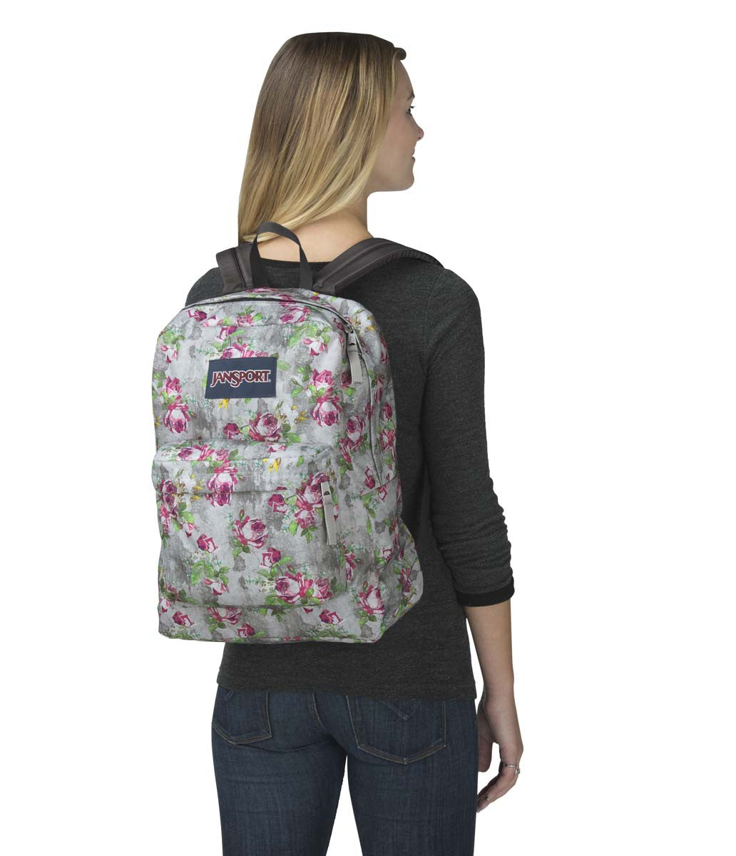 JANSPORT Superbreak Backpack - Multi Concrete Floral