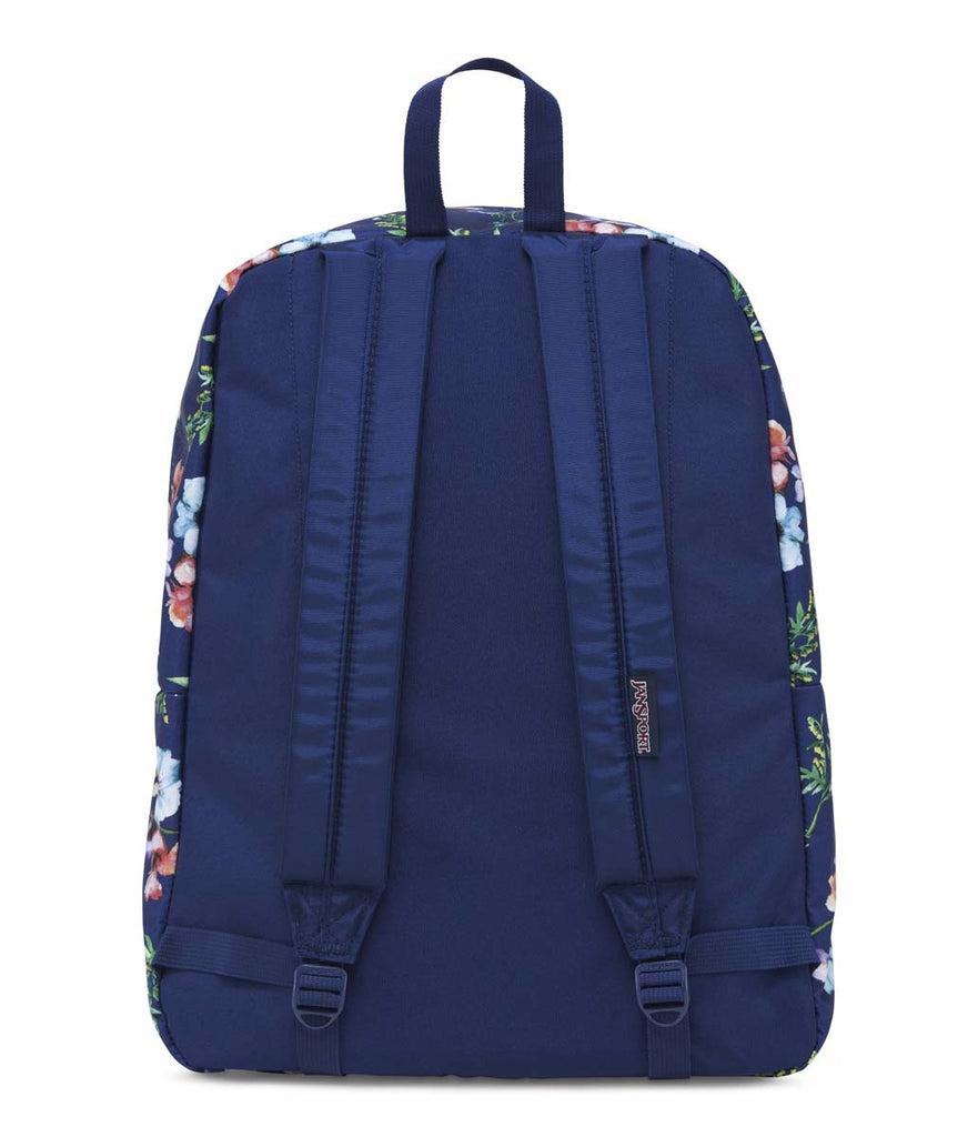 JANSPORT Superbreak Backpack - Multi Navy Mountain Meadow