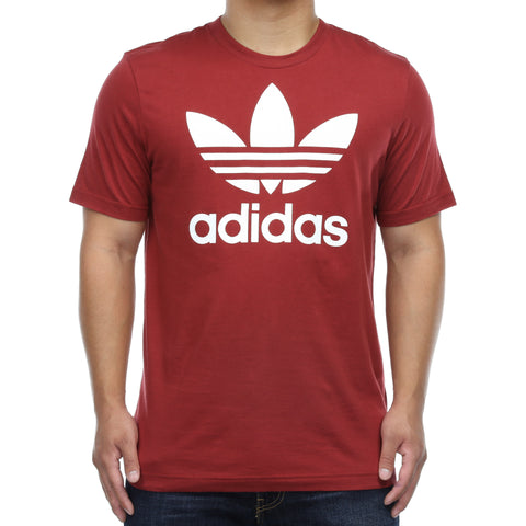 Adidas Original Trefoil Tee - Mystery Red