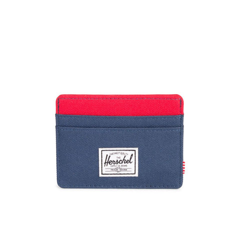 Herschel Charlie Wallet - Navy/Red