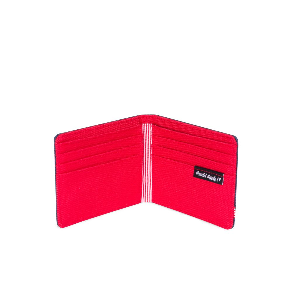 Herschel Roy Wallet - Navy/Red