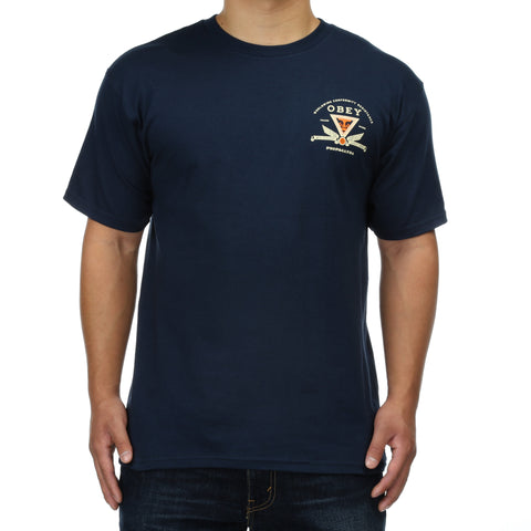 Obey Conformity Resistance Tee - Navy