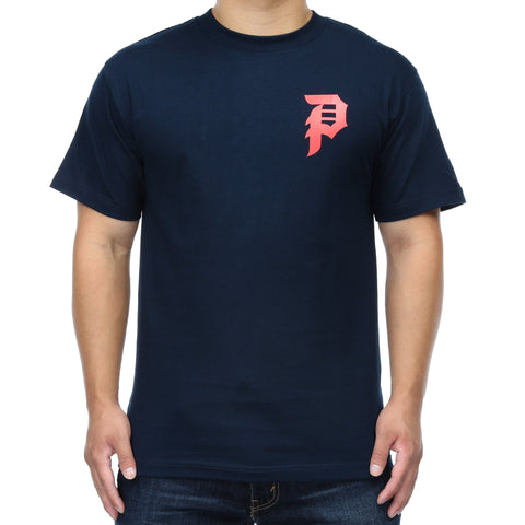 Primitive Dirty P Tee Red P - Navy