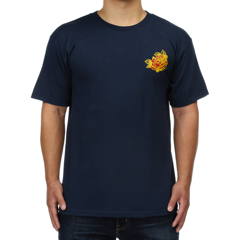 Obey Kiss Me Deadly Tiger Tee - Navy