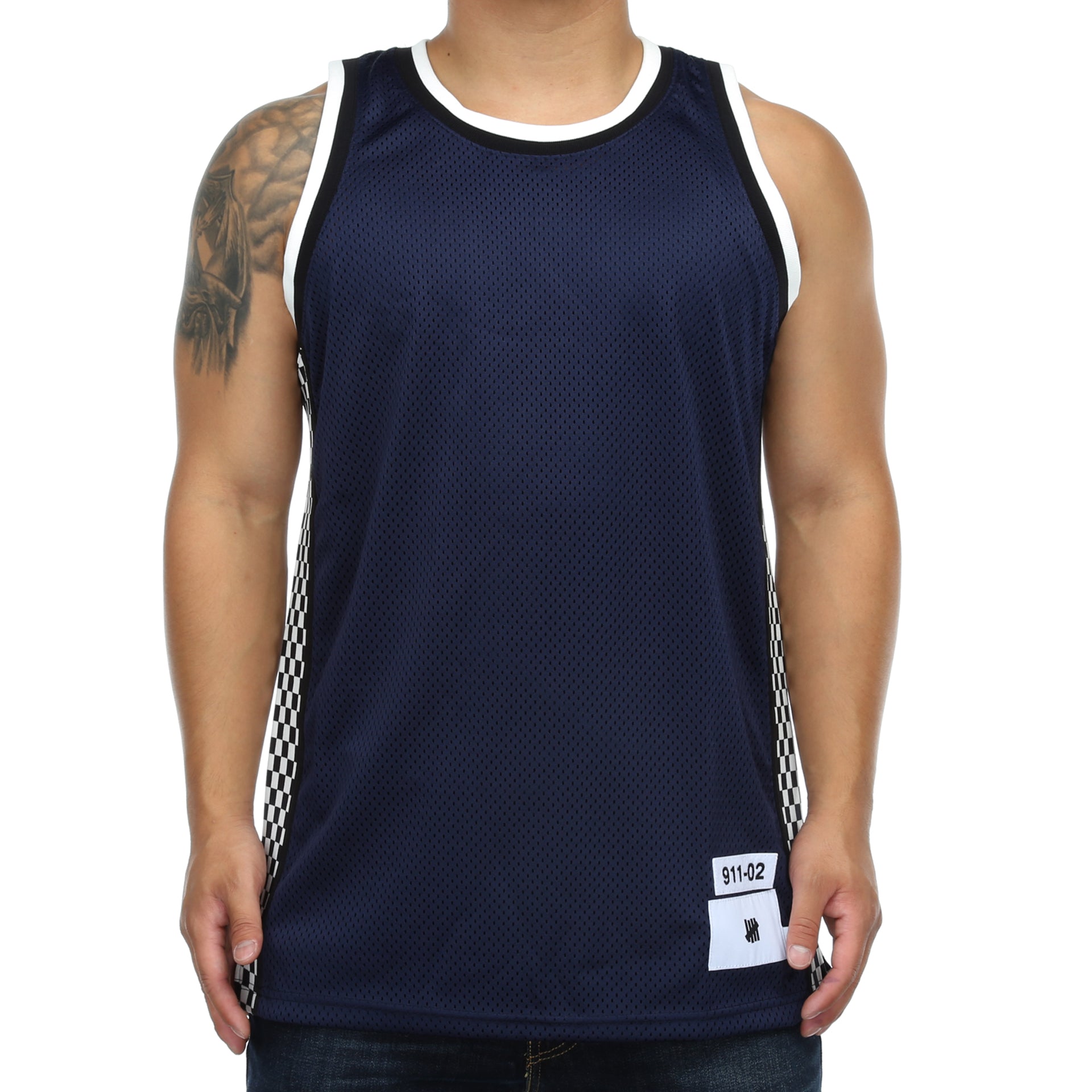 Undefeated Finish Line Basketball Jersey - Navy - New Star