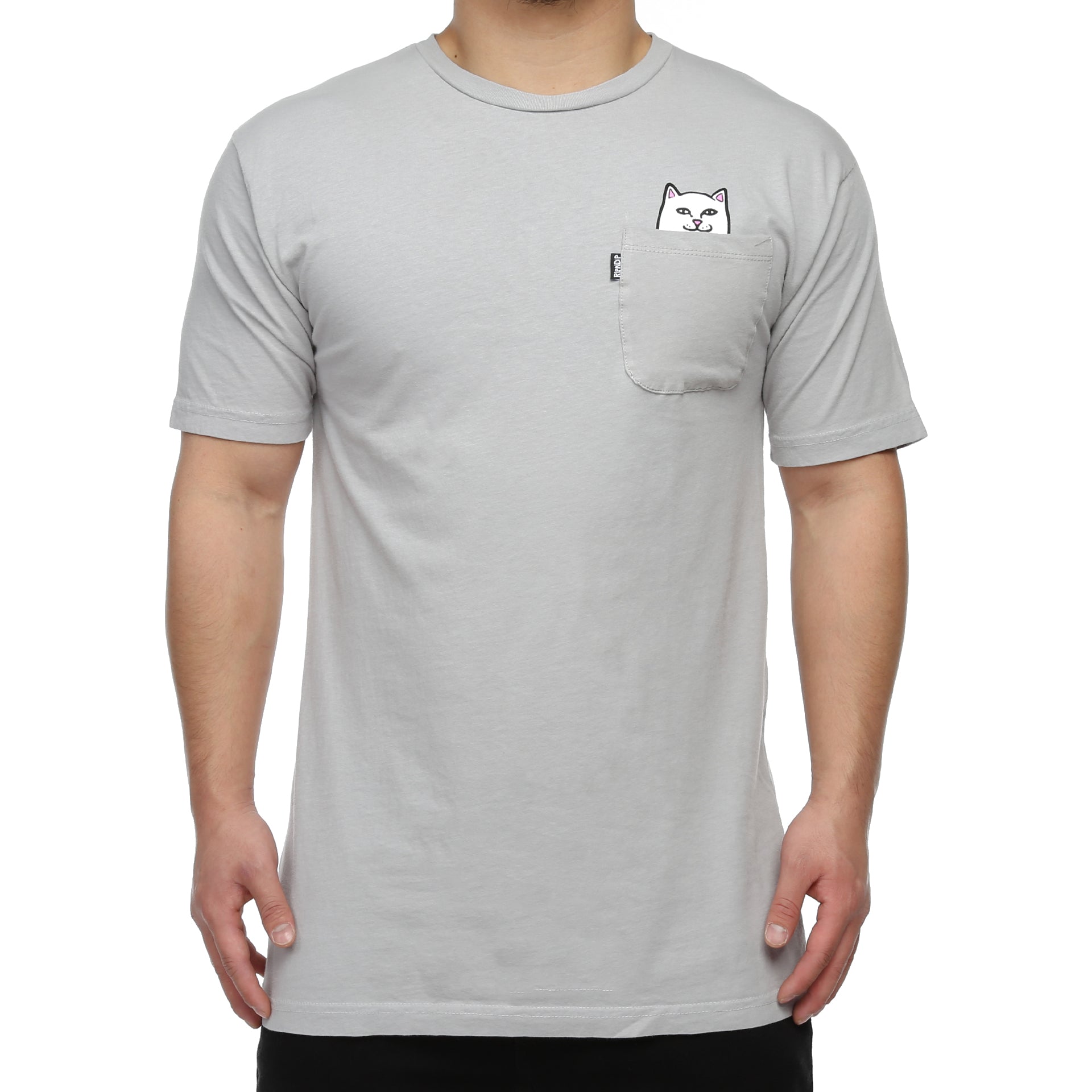 Rip N Dip Lord Nermal Pocket Tee - Cool Grey - New Star