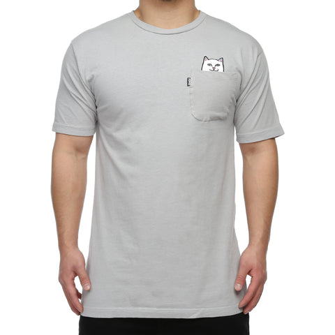 Rip N Dip Lord Nermal Pocket Tee - Cool Grey
