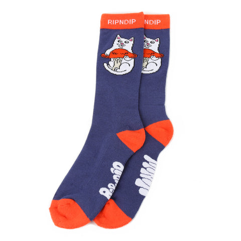 Rip n Dip Nermshroom Sock - Navy