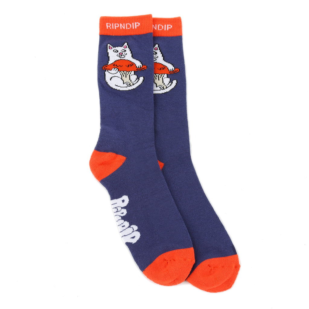 Rip n Dip Nermshroom Sock - Navy