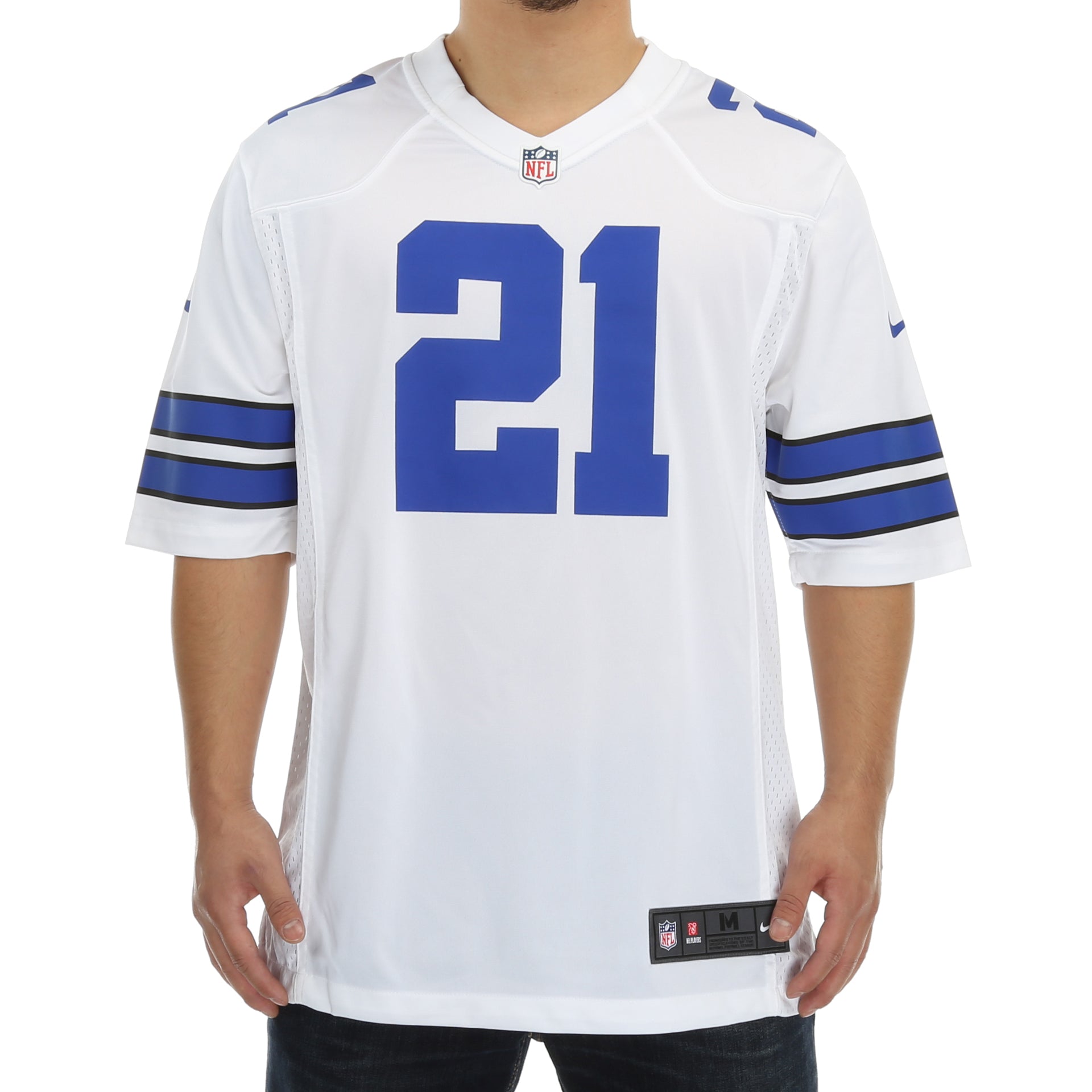 Nike Dallas Cowboys Ezekiel Elliot #21 Game Replica Jersey - White