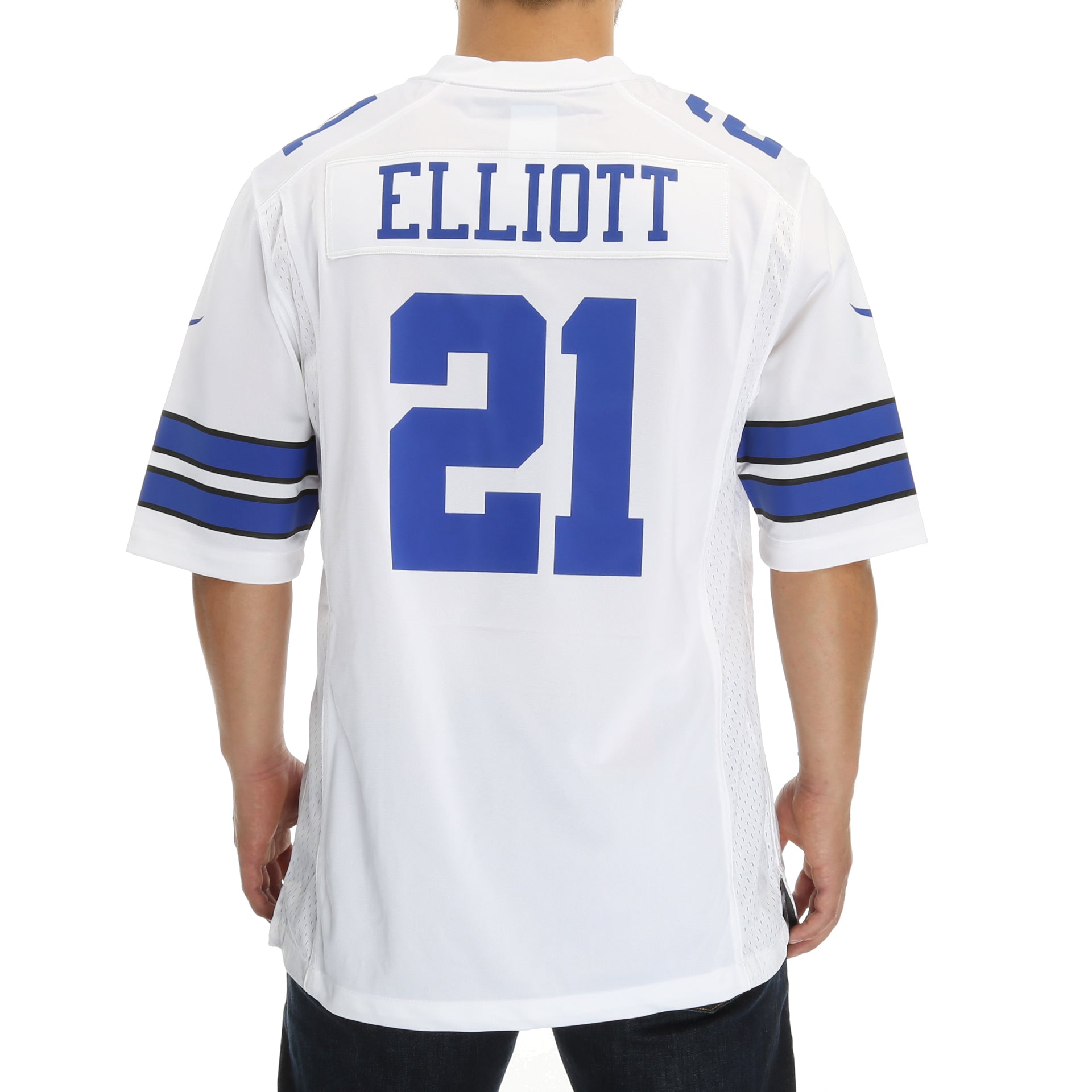 Nike Dallas Cowboys Ezekiel Elliot #21 Game Replica Jersey - White