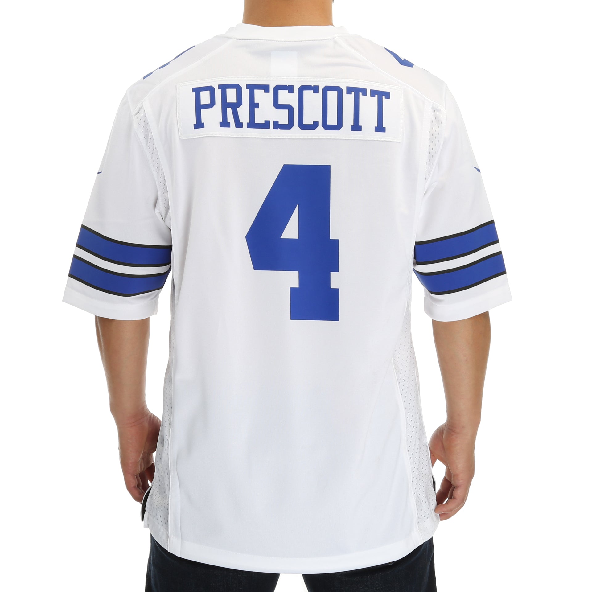 Nike Dallas Cowboys Dak Prescott #4 Game Replica Jersey - White - New Star